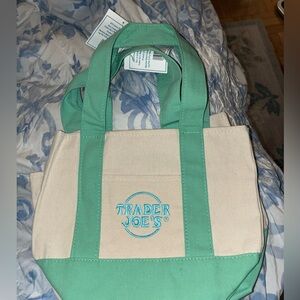 Trader Joe’s Mini Shopping Bag - Blue/Teal
